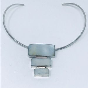 Mother of Pearl Sterling Silver 925 Pendant